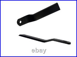 Landhonor 1 Set Skid Steer Brush Cutter Cutting Blades & Carrier For BC-13-72W