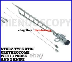 Laparoscopic OTIS Urethrotome With Blade and Probe 6pc Set New