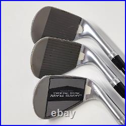 Left Handed Callaway Jaws Raw Wedge Set 50.10S 56.12W 60.8Z Steel Stiff (-READ-)