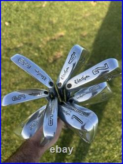 Left Handed Haig Ultra Forged Blade Iron Set 2-PW, New Standard Tour Velvet Grips