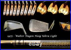 Left Handed Haig Ultra Forged Blade Iron Set 2-PW, New Standard Tour Velvet Grips