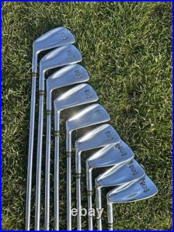 Left Handed Haig Ultra Forged Blade Iron Set 2-PW, New Standard Tour Velvet Grips