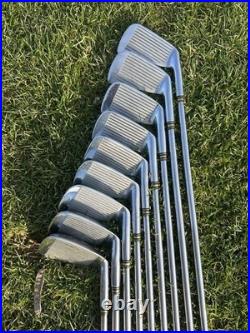 Left Handed Haig Ultra Forged Blade Iron Set 2-PW, New Standard Tour Velvet Grips