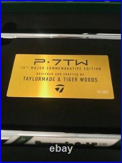 Limited edition P-7TW irons/Commemorative Masters Edition Set 11/81 Tiger's Spec