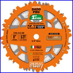 Locked Dado Pro Blade Set, 12 teeth, FTG+ATB Grind Kerf 230.312.08