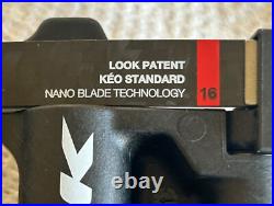 Look Keo Blade Carbon Clipless Pedal Set 16 New