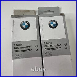 Lot of 2 BMW 61610038893 Front Wiper Blade Set for X5 (E70), X6 (E71)