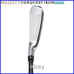 MAJESTY Conquest Iron Golf Clubs 5pcs Set #6-PW Flex R Speeder NX HV340 Shaft JP