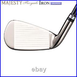 MAJESTY Royale Iron Golf Club Set #7-pw 5pcs Set Flex R LV540 Carbon Shaft Men