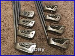 MAXFLI RED DOT BLADES RH Golf Iron Set 3-PW Regular Flex Steel NEW RED GRIPS