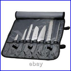 MERCER CUTLERY M21820 Knife Set, 11 in Blade, Black Handle 6AKJ6
