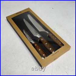 MESSERMEISTER (10 PIECE) Avanta Pakkawood Knife Set Brazilian Brown L8000-10S
