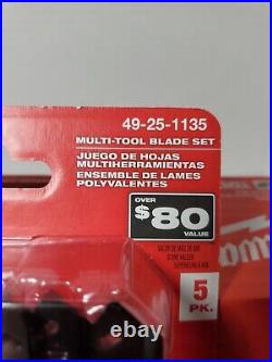 MILWAUKEE M12 OSCILLATING MULTI-TOOL ONLY #2426-20 With New 5 Piece Blade Set