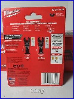MILWAUKEE M12 OSCILLATING MULTI-TOOL ONLY #2426-20 With New 5 Piece Blade Set