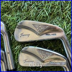 MacGregor Tourney Rec M85 Iron Set 1-Pw New Grips Forged Vintage Blades +. 5