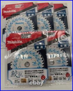 Makita A-67175 (5-Piece set) 35 Teeth 125mm Circular Saw Blade NEW From Japan