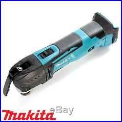 Makita DTM51Z 18v LXT Cordless Multi Tool Body Only With Wellcut 4pcs Blade Set