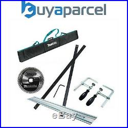 Makita SP6000 Plunge Saw Accessory Set Rail + Connector + Clamps + Bag + Blade