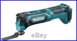 Makita TM30DZ CXT 12v Cordless Multi Tool Bare +15pc Plunge Blade Accessory Set