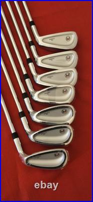 Maltby TE Forged Iron Set 5-GW SoftRegFlex 1/4 short Golf Pride TrueTemper NEW