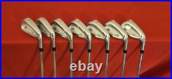 Maltby TE Forged Iron Set 5-GW SoftRegFlex 1/4 short Golf Pride TrueTemper NEW