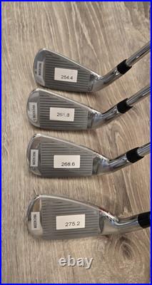 Maltby TE Forged Iron Set 5-GW SoftRegFlex 1/4 short Golf Pride TrueTemper NEW