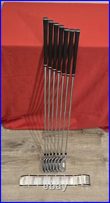 Maltby TE Forged Iron Set 5-GW SoftRegFlex 1/4 short Golf Pride TrueTemper NEW