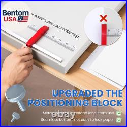 Manual Creasing Machine 18'' with Positioning Blocks, Imperial Scale, 70-450G Th