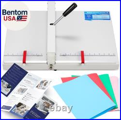 Manual Creasing Machine 18'' with Positioning Blocks, Imperial Scale, 70-450G Th