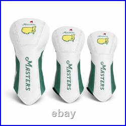 Masters Headcover Set Brand New ANGC Driver Wood Hybrid Putter Covers