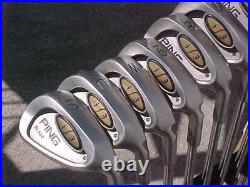 Matching #s PING I3 Blade Black Dot Golf Clubs Irons Set 3-PW UW SW w New Grips