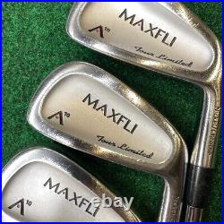 Maxfli A10 Tour Limited Nickel/Chrome 4-PW, SW Dynalite S-flex GP New Decade RH