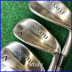 Maxfli A10 Tour Limited Nickel/Chrome 4-PW, SW Dynalite S-flex GP New Decade RH