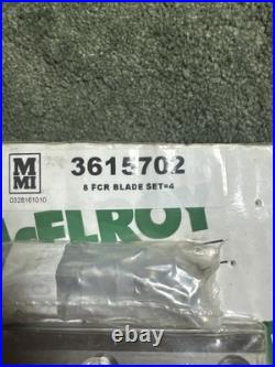 McElroy 3615702 9 Inch Facer Blade Set Of 4 8 FCR Blade Set Butt Fusion HDPE