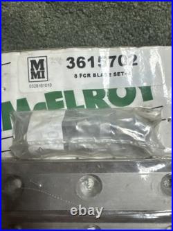 McElroy 3615702 9 Inch Facer Blade Set Of 4 8 FCR Blade Set Butt Fusion HDPE