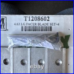 McElroy T1208602 Facer Blade Set 28 Machine And 250 Butt Fusion 4.63 Inch