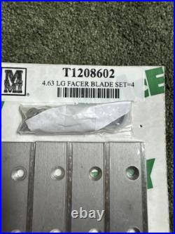 McElroy T1208602 Facer Blade Set 28 Machine And 250 Butt Fusion 4.63 Inch