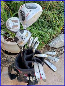 Men's Complete Golf Set Graphite Woods R Flex Infinity Japan Irons New Bag RH