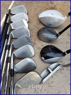 Men's Complete Golf Set Graphite Woods R Flex Infinity Japan Irons New Bag RH