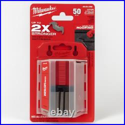 Milwaukee 48-22-1952 Hook Utility Knife Blades With Dispenser Pack of 50