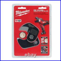 Milwaukee 48-44-0410 M12 600 MCM Cable Cutter Blade Set, 3x 2.25 x. 25