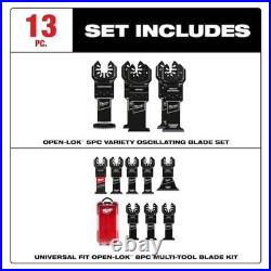 Milwaukee Oscillating Blade Set (13-Piece)