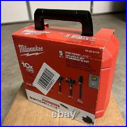 Milwaukee Plumbers Selfeed Bits Set Blade Feed Screw Tool Switchblade 5 PCS- NEW