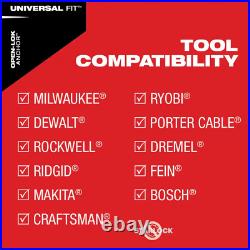 Milwaukee Universal Fit1-3/8 In. Multi-Tool Oscillating Blade Set (12-Piece)