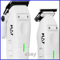 Mini Play Professional Hair Clippers for Men Dual Speed 6000-7500 RPM Compact