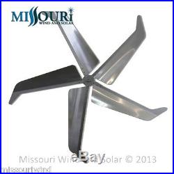 Missouri Falcon 62 Inch Diameter 5 Blade and Hub Set Made in the USA