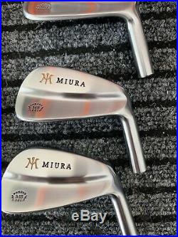 Miura MB-001 Tournament Blades Chrome Forged Iron Set 4-PW Choose Your Shaft
