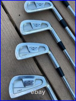 Mizuno T-ZOID PRO Iron Set 3-9, PW Steel Regular Flex R300 RH Brand New Grips