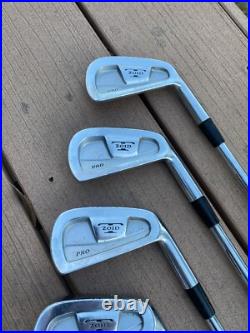 Mizuno T-ZOID PRO Iron Set 3-9, PW Steel Regular Flex R300 RH Brand New Grips