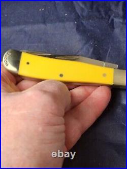 Moore Maker USA Set of 4 3202EB Trapper Knives Red, White, Blue and Yellow NIB
